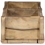 Bandejas 4 pcs 60,5x15x9 cm Madera Sólida Recuperada de , Bolsas para almacenaje - Ref: Foro24-4019611, Precio: 79,09 €, Desc...