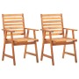 Garten-Essgruppe 3-teilig aus massivem Akazienholz von vidaXL, Gartensets - Ref: Foro24-3087135, Preis: 291,88 €, Rabatt: %