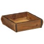 Bandeja 31x29x10 cm de madera maciza recuperada de , Bolsas para almacenaje - Ref: Foro24-4019615, Precio: 32,73 €, Descuento: %