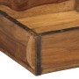 Bandeja 31x29x10 cm de madera maciza recuperada de , Bolsas para almacenaje - Ref: Foro24-4019615, Precio: 32,73 €, Descuento: %