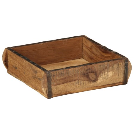 Bandejas 4 piezas 31x29x10 cm Madera Sólida Reciclada de , Bolsas para almacenaje - Ref: Foro24-4019616, Precio: 89,52 €, Des...