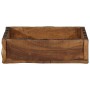 Bandejas 4 piezas 31x29x10 cm Madera Sólida Reciclada de , Bolsas para almacenaje - Ref: Foro24-4019616, Precio: 89,52 €, Des...