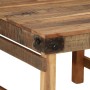 Mesa de café 55x60x40 cm Madera Sólida Recuperada