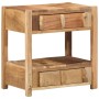 Mesa Auxiliar 43x32x46 cm de Madera Sólida Reutilizada | Foro24.es | Tu tienda online para hogar, jardín y más Foro24.es
