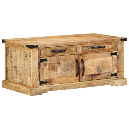 Mesa de Café 90x50x40 cm Madera Maciza de Mango | Foro24.es | Tu tienda online para hogar, jardín y más Foro24.es