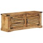 Banco de Zapatos 110x38x45 cm Madera Maciza de Mango Rústico | Foro24.es | Tu tienda online para hogar, jardín y más Foro24.es