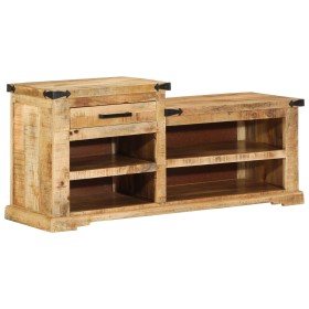 Banco de Zapatos 110x35x50 cm Madera Maciza