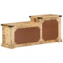 Banco de Zapatos 110x35x50 cm Madera Maciza Rústica de Mango | Foro24.es | Tu tienda online para hogar, jardín y más Foro24.es