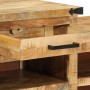 Banco de Zapatos 110x35x50 cm Madera Maciza Rústica de Mango | Foro24.es | Tu tienda online para hogar, jardín y más Foro24.es