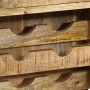 Carro de Cocina 55x40x80 cm Madera Maciza Rústica de Mango by , Kitchen and dining carts - Ref: Foro24-4019632, Price: 207,93...