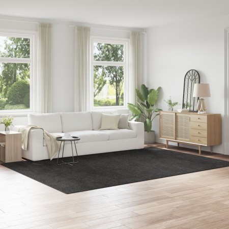 Alfombra Shaggy con respaldo de látex gris oscuro 240x340 cm | Foro24.es | Tu tienda online para hogar, jardín y más Foro24.es