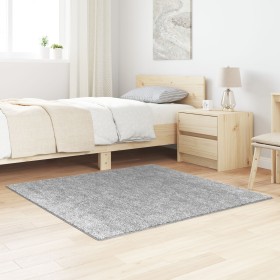 Alfombra Shaggy con Base de Látex Gris 120x120 cm by , Rugs - Ref: Foro24-4019776, Price: 38,59 €, Discount: %
