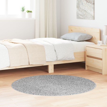Alfombra Shaggy con respaldo de látex Gris ø120 cm | Foro24.es | Tu tienda online para hogar, jardín y más Foro24.es