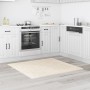 Alfombra peluda de alta pila crema 120x120 cm PP von , Teppiche - Ref: Foro24-4019783, Preis: 38,59 €, Rabatt: %