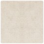 Alfombra Shaggy con respaldo de látex crema 200x200 cm | Foro24.es | Tu tienda online para hogar, jardín y más Foro24.es