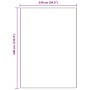 Alfombra Shaggy con respaldo de látex crema 240x340 cm | Foro24.es | Tu tienda online para hogar, jardín y más Foro24.es