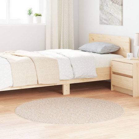 Alfombra de pelo largo  con respaldo de látex Crema ø120 cm | Foro24.es | Tu tienda online para hogar, jardín y más Foro24.es