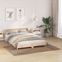 Alfombra Shaggy de con respaldo de látex Marrón 140x200 cm de , Alfombras - Ref: Foro24-4019793, Precio: 67,60 €