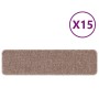Tapetes para Escalones  con Respaldo de Látex Marrón Claro 20x75 | Foro24.es | Tu tienda online para hogar, jardín y más Foro24.es