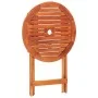 Folding garden dining set 3 pieces eucalyptus wood by vidaXL, Garden sets - Ref: Foro24-3087159, Price: 150,60 €, Discount: %