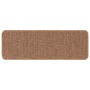Alfombras para Escalones con Respaldo de Látex Amarillo 25x60 cm de , Alfombrillas para escalones - Ref: Foro24-4019808, Prec...