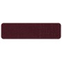 Alfombrillas para Escalones  con Respaldo de Látex Borgoña 20x75 cm | Foro24.es | Tu tienda online para hogar, jardín y más Foro24.es