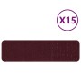 Alfombrillas para Escalones  con Respaldo de Látex Borgoña 20x75 cm | Foro24.es | Tu tienda online para hogar, jardín y más Foro24.es