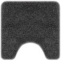 Alfombrilla de baño U-shaped gris oscuro 50x50 cm de polipropileno antideslizante | Foro24.es | Tu tienda online para hogar, jardín y más Foro24.es
