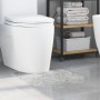 Alfombrilla de baño U-Shape Gris 50x50 cm Polipropileno Antideslizante von , Teppiche und Badematten - Ref: Foro24-4019815, P...