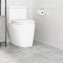 Alfombrilla de baño U-Shape Gris 50x50 cm Polipropileno Antideslizante von , Teppiche und Badematten - Ref: Foro24-4019815, P...