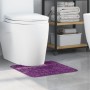Alfombrilla de baño U en color violeta 50x50 cm de polipropileno antideslizante | Foro24.es | Tu tienda online para hogar, jardín y más Foro24.es