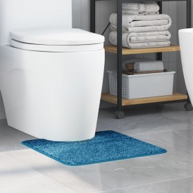 Alfombrilla de baño U-shaped azul 50x50 cm de polipropileno antideslizante de , Alfombras y esterillas de baño - Ref: Foro24-...