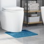 Alfombrilla de baño U-shaped azul 50x50 cm de polipropileno antideslizante | Foro24.es | Tu tienda online para hogar, jardín y más Foro24.es