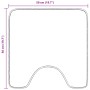 Alfombrilla de baño U-shaped azul 50x50 cm de polipropileno antideslizante | Foro24.es | Tu tienda online para hogar, jardín y más Foro24.es