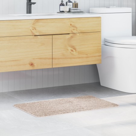 Alfombrilla de baño rectangular crema 50x80 cm de polipropileno antideslizante | Foro24.es | Tu tienda online para hogar, jardín y más Foro24.es