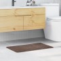 Alfombra de baño rectangular marrón 50x80 cm de polipropileno antideslizante | Foro24.es | Tu tienda online para hogar, jardín y más Foro24.es
