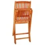 Klappbare Gartenstühle 8 Stück aus massivem Eukalyptusholz von vidaXL, Gartenstühle - Ref: Foro24-3087150, Preis: 308,26 €, R...