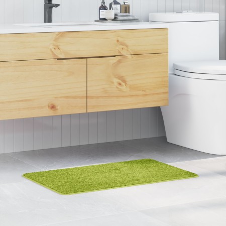 Alfombrilla de baño rectangular verde 50x80 cm de polipropileno antideslizante | Foro24.es | Tu tienda online para hogar, jardín y más Foro24.es