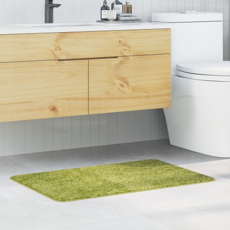 Alfombrilla de baño rectangular verde 60x90 cm de polipropileno antideslizante by , Rugs and bath mats - Ref: Foro24-4019839,...