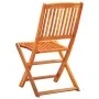 Set de comedor de jardín plegable 9 pzas madera eucalipto by vidaXL, Garden sets - Ref: Foro24-3087158, Price: 433,24 €, Disc...