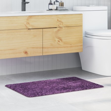 Alfombrilla de baño rectangular púrpura 60x90 cm de polipropileno antideslizante von , Teppiche und Badematten - Ref: Foro24-...