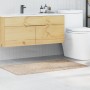 Alfombrilla de baño rectangular crema 70x120 cm de polipropileno antideslizante von , Teppiche und Badematten - Ref: Foro24-4...