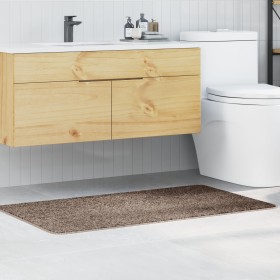 Alfombrilla de baño rectangular marrón 70x120 cm de polipropileno antideslizante von , Teppiche und Badematten - Ref: Foro24-...