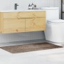Alfombrilla de baño rectangular marrón 70x120 cm de polipropileno antideslizante von , Teppiche und Badematten - Ref: Foro24-...