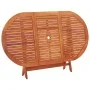 Set de comedor de jardín plegable 9 pzas madera eucalipto by vidaXL, Garden sets - Ref: Foro24-3087158, Price: 433,24 €, Disc...
