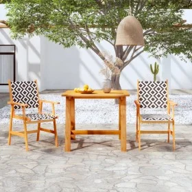 3-piece solid acacia wood garden dining set by vidaXL, Garden sets - Ref: Foro24-3087122, Price: 223,46 €, Discount: %