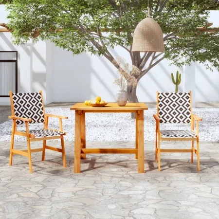 Garten Esszimmer Set 3 Stück massivem Akazienholz von vidaXL, Gartensets - Ref: Foro24-3087122, Preis: 223,46 €, Rabatt: %