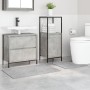 Set de 2 alfombrillas de baño  gris de polipropileno antideslizante | Foro24.es | Tu tienda online para hogar, jardín y más Foro24.es