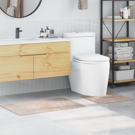 Conjunto de 2 alfombrillas de baño  crema de polipropileno antideslizantes | Foro24.es | Tu tienda online para hogar, jardín y más Foro24.es