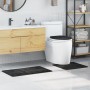 Conjunto de 3 alfombrillas de baño Gris oscuro Polipropileno Antideslizante de , Alfombras y esterillas de baño - Ref: Foro24...